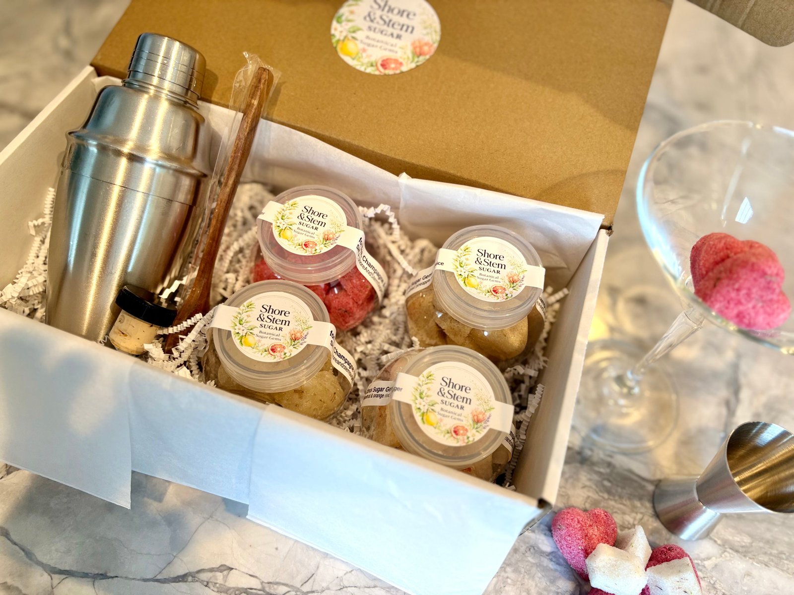 Botanical Cocktail Cube Kit | Garden-to-Glass Mixology Gift Set